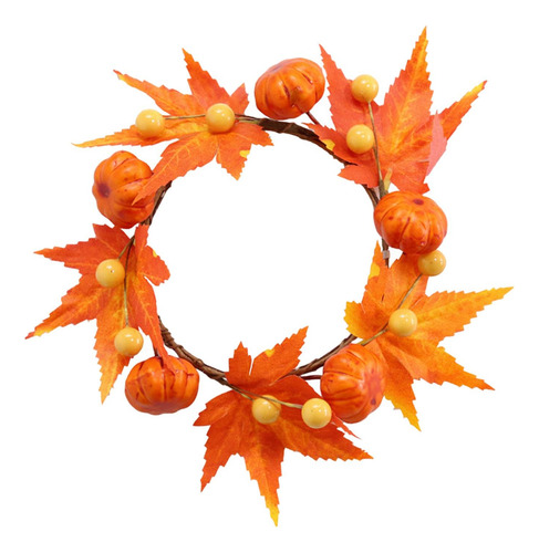 Coronas De Anillos De Velas De Halloween, Simplicidad
