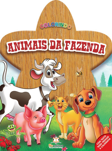 Colorindo: Animais da fazenda, de Blu a. Blu Editora Ltda, capa mole em português, 2013