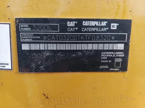 Excavadora Cat 320d Modelo 2019
