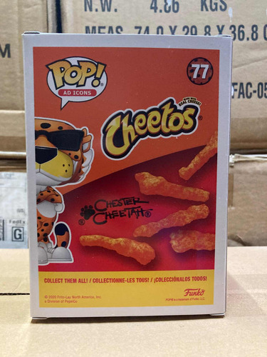 Chester Cheetah 77 Cheetos Funko Pop Diamond Exclusive