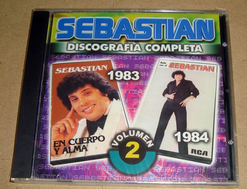 Sebastian Discografia Completa Vol.2 Doble Cd Nuevo / Kktus