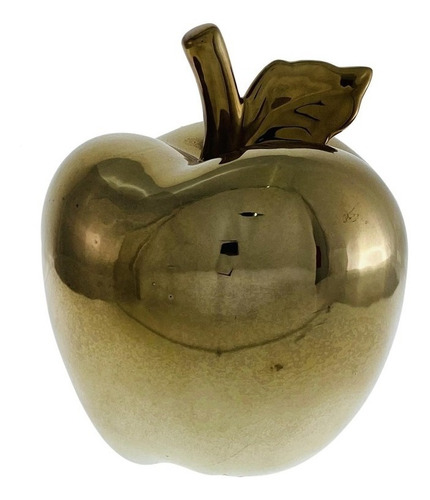 Figura Decorativa Dolomita Manzana Golden