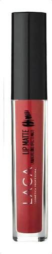 Lip Matte  Labial Fluido Efecto Matte  Laca Color Rojo