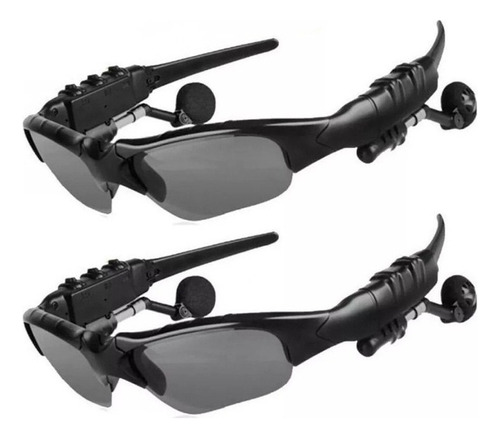 2 X Gafas De Sol Inteligentes Auricular Bluetooth Sin .