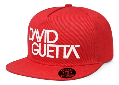 Gorra Snapback Plana David Guetta Dj 