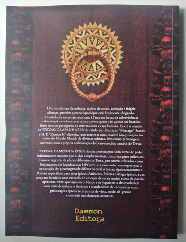 Trevas: Campanha Épica - Ed. Daemon/rpg
