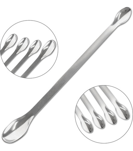 20 Piezas Cuchara Para Muestrio De Reactivos De Laboratorio