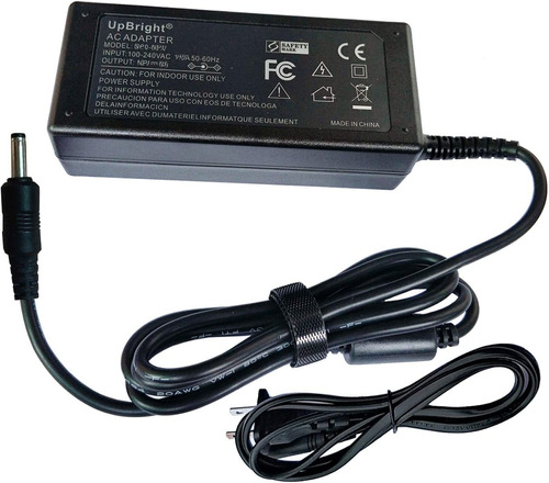 Cable De Alimentación Upbright, Para Portátil, 19 V Ac/dc, 2