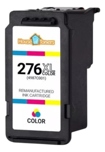 Set 2pz Cartuchos Compatible Canon 275xl 276xl Alta Duracion