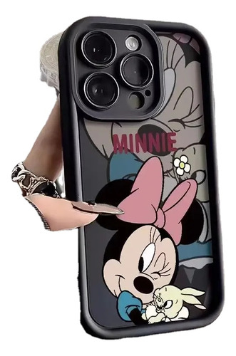 Funda De Teléfono Mickey Mouse Couple Para iPhone 14, 15, 11