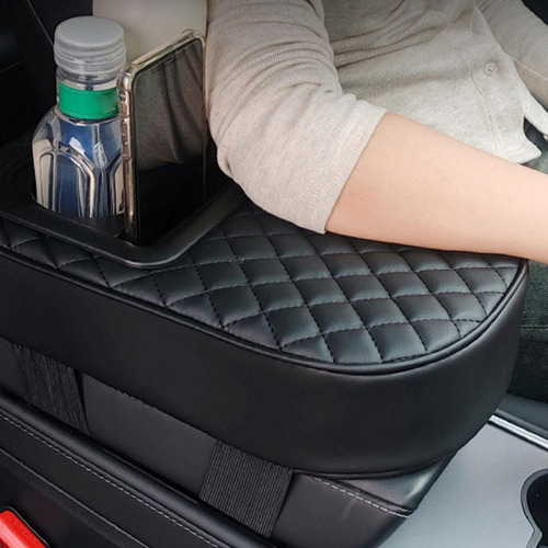 Qe1 Caja De Reposabrazos Para Coche, Alfombrilla De Soporte