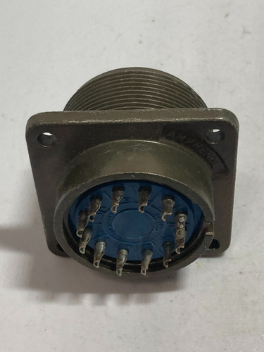 Amphenol Ms3102a24-19p Circular Receptacle 12 Pin Solder Bbd