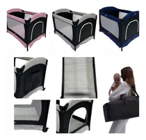 Comprar Corral Corralito Cuna Corrales Con Ruedas Para Bebe Colchon