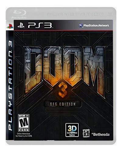 Doom 3 Bfg Physical Edition Ps3 Dammor Troca/venda