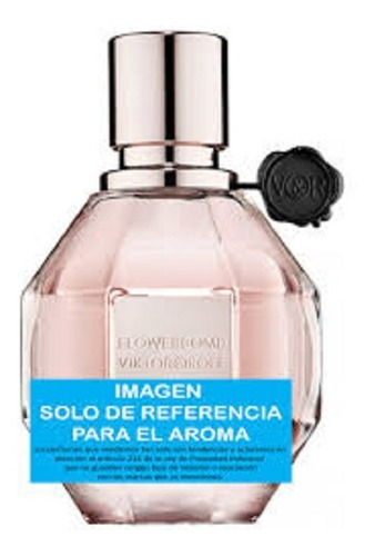 3 Perfume Contratipo Flower Bomb Feromonas 34% Alta Fijacion