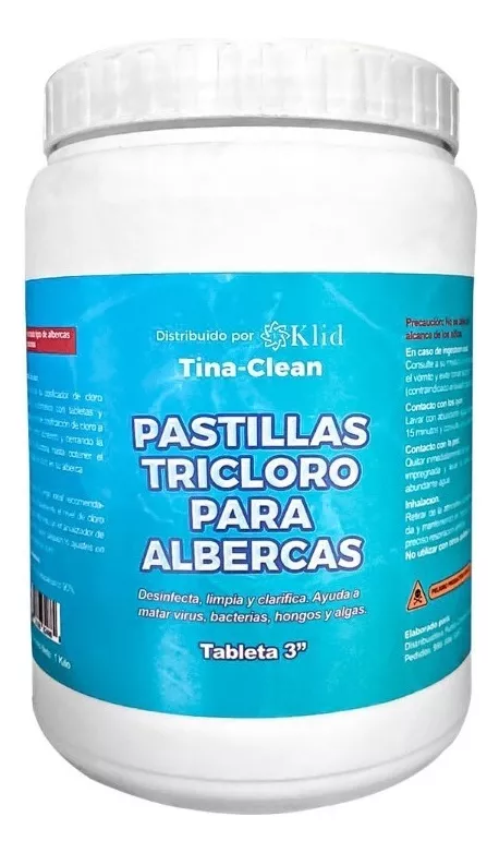 Tercera imagen para búsqueda de pastillas tricloro