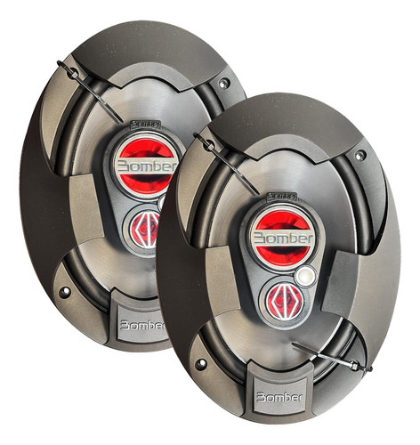 Par Parlantes 6x9 Bomber Bbmax 70w Rms Quatriaxial 4 Vias