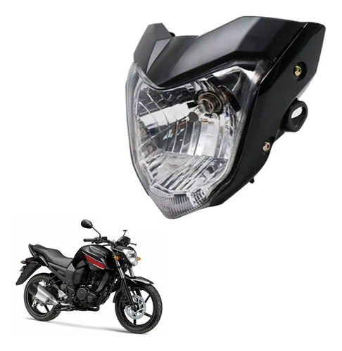 Faro Con Cubiertas De Moto Para Yamaha Fz16 Fz 16