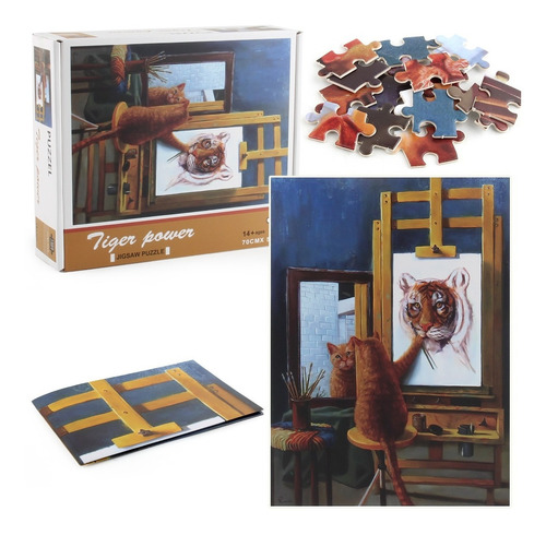 Imagen 4 de 5 de Puzzle Rompecabezas 1000 Piezas, Variedad De Diseños