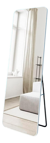 2 Espejos Rectangular Cuerpo Completo Blanco 160*50cm