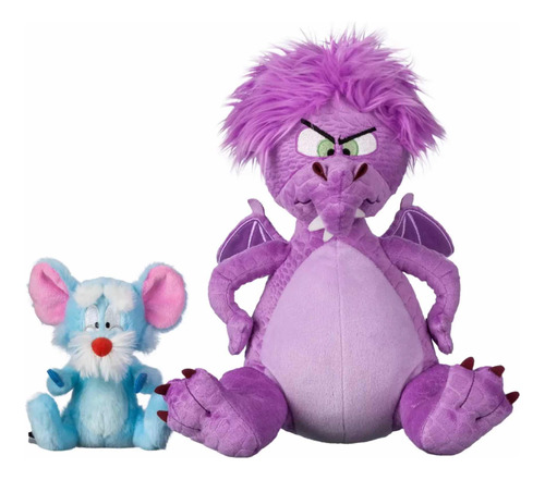 Merlin Y Mad Madam Mim Peluches Disney 100 La Espada Piedra