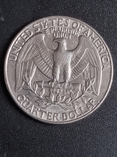 Estados Unidos 1989 D. Moneda De Quarter Dollar. Mb. Mira!!! (Usado)
