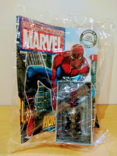 Coleção De Miniaturas Marvel Eaglemoss Homem Aranha 1 Metal