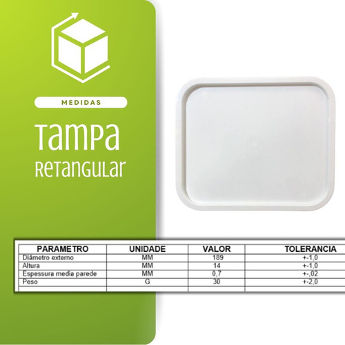 Balde Para Doceria 2.4l Transparente Com Tampa 20 Pçs