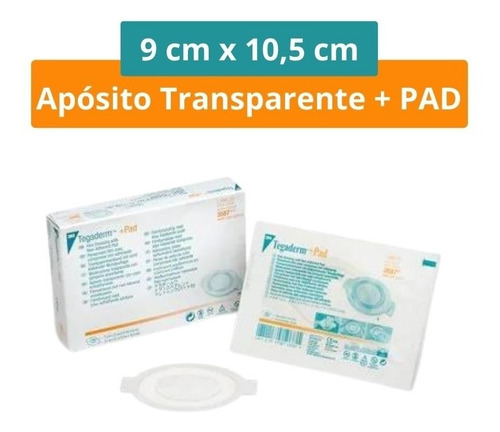 Apósito Tegaderm + Pad 9cmx10,5cm(ovalada)  Unidad