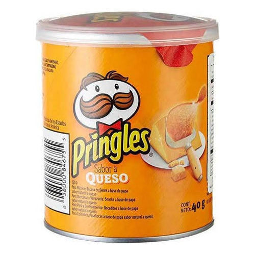 30 Latitas Papas Pringles Queso Rojas Y Verdes Ideal Fiestas