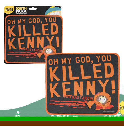 Mouse Pad Gamer Geek Industry South Park De Goma M 20cm X 24cm X 0.3cm Killed Kenny Mccormick / Geek Industry