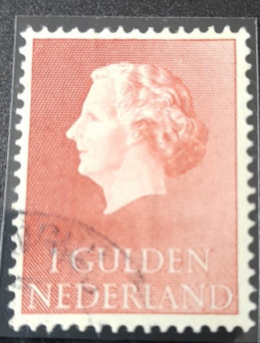 Sello Postal Holanda - 1954 - Reina Juliana