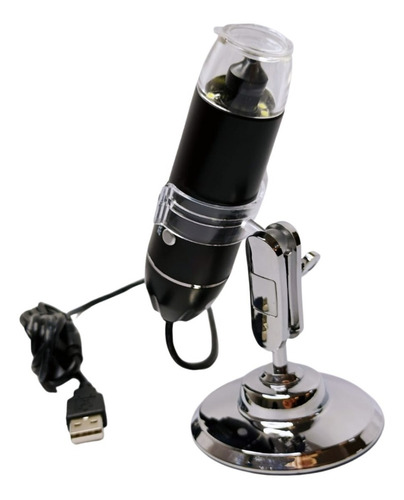 Microscópio Digital Usb Zoom 1600x Camera 2.0mp Profissional
