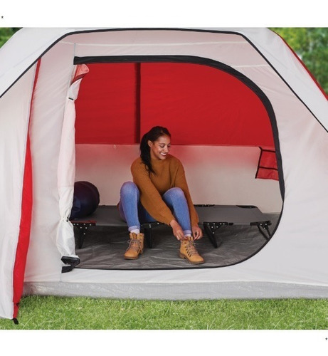 Catre Plegable Ozark Trail 300lb Camping Camastro Outdoor Color Gris