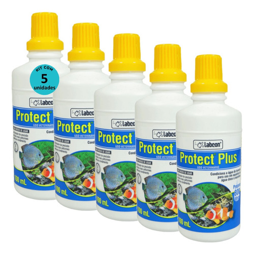 Alcon Labcon Protect Plus 100ml Kit Com 5 Unidades