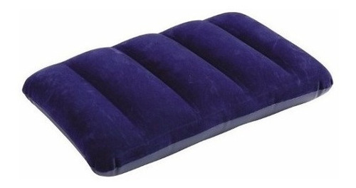 Almohada Rectangular Inflable Azul H Y T