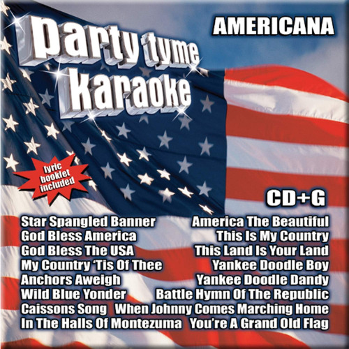 Cd:party Tyme Karaoke - Americana (16-song Cd+g)