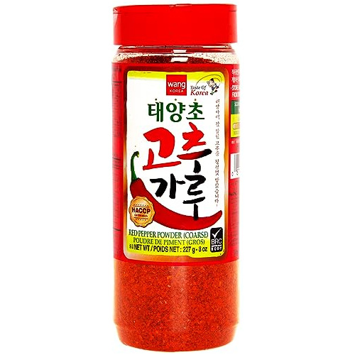 Gochugaru Wang Sun-dried Para Kimchi, 8 Onzas