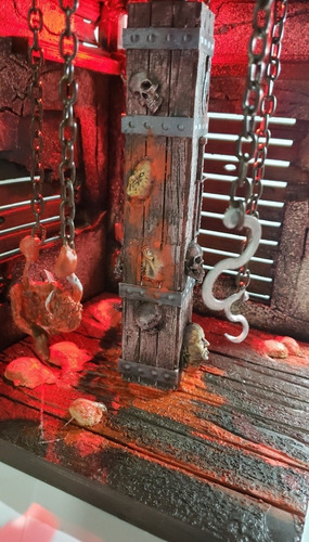 Hellraiser Maqueta Diorama Para Escala Neca O Similares