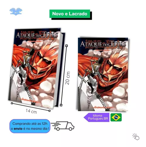 Shingeki Dos Animes - Capa oficial do 2° volume do bluray da parte