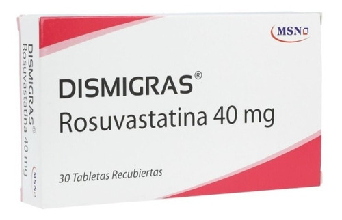 Dismigras Rosuvastatina 40 Mg