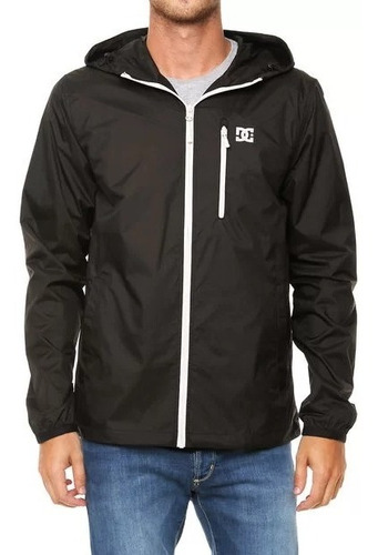 Campera Dc Shoes Rompeviento Dagup 2 Negro Importado