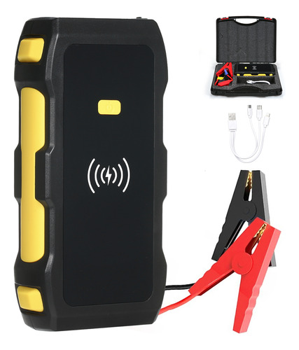 Arrancador De Coche.power Bank Portátil 1200a 12v Con Luz