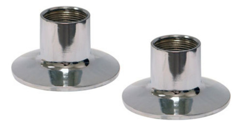 Juego Chapeton Para Llave Empotrar Rosca Cromado Fig. Re-07