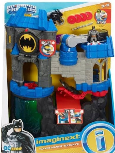 Imaginext Super Friends Baticueva De La Mansión Wayne.