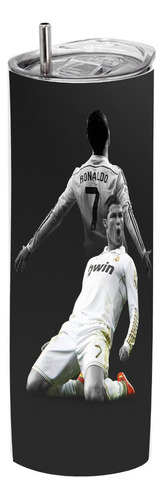 Termo Skinny Café 20 Oz Cristiano Ronaldo R. Madrid  #13