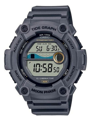 Reloj Casio Digital Resistente Al Agua Ws-1300h-8a