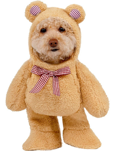 Disfraz De Mascota De Oso De Peluche Andante De Rubie, Peque