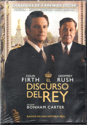 El Discurso Del Rey - Dvd Nuevo Original Cerrado - Mcbmi