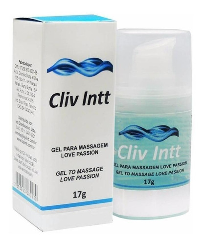 Cliv Intt Gel Para Penetração Anal 17g